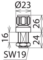 Svodič přepětí DEHNgate konektory N 929044