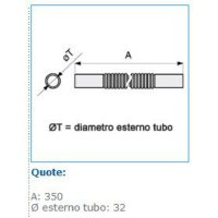 CFV32 pružná spojka, d 32 mm INSET 10063