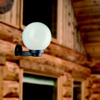 Nástěnné svítidlo Globes 200 nástěnník černá 60W IP43 E27 COMPOLUX 916940/07