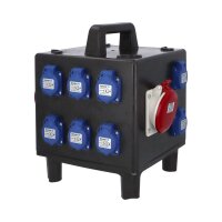 Skříň RubberBOX 4103 IP65 přenosná s držadlem 352x261x261mm FAMATEL