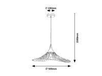 SOMBERO E27 1x 60W IP20 matná černá RABALUX 72004