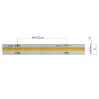 XSOLIS IP20 24V 14W/m 5m 10mm 512LED/m 6