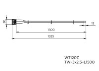 WT120Z TW-3x2.5-L1500 PHILIPS 872016975519299