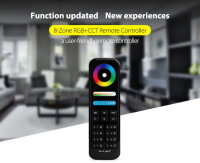 RF univerzální dálkový ovladač pro RGB+CCT Bílá ALUMIA ML089W