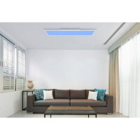Stropní svítidlo DOR bílá LED44W+8W RGB 2400lm 3000-6500K GLOBO 41608D5RGBSH