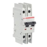 ABB SU202M-K63 jistič char. K 10kA 63A 2P  dle UL489 a CSA 22.2 No. 5