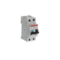 ABB DS201 M C6 AC300 kombinace jistič/chránič 2P (1P+N) 6A 300mA C 10kA AC
