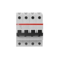 S204-C13 4 fázový jistič 13 A char. C 6kA ABB 2CDS254001R0134