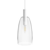 BELLINI L E14 závěsná bílá čiré sklo 230V E14 15W RENDL R13658