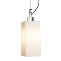 LIZ NEW závěsná opálové sklo/chrom 230V E27 28W RENDL R13822