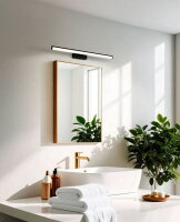 Zrcadlové svítidlo VADUMI LED L-600 11W IP44 černá/bílá EGLO 901958