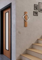 Nástěnné svítidlo BOYAL LED 13W IP20 černá/dřevo EGLO 901934