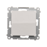 Ovládač zapínací, řazení 1/0,bez piktogramu, 10AX, 250V~, bílá DP1.01/11