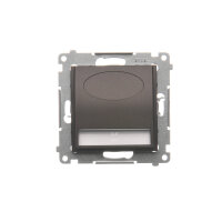 LED osvětlení (přístroj) 14V (0,56W), 5900 K,hnědá matná metalizované