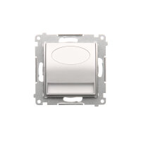 LED osvětlení 230V, 0.9 W, 4200 K, stříbrná KONTAKT SIMON DOSB.01/43