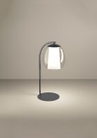 Stolní svítidlo MENORCA LED-CCT 7,1W IP20 nikl nero  EGLO 390461