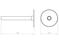 Montážní pouzdra HaloX 180&250 175 mm, do betonu KAISER 1299-63