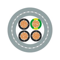 Ovládací kabel ÖLFLEX CLASSIC 400 CP 4G2,5 LAPP 1313404