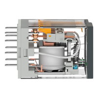 RXM2LB2BD Miniaturní relé Optimum, 2 CO
