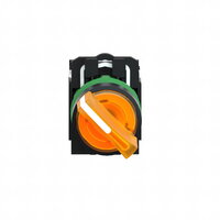 Schneider xB5AK125M5 Ovládač otočný prosvětlený s LED,1 Z+1V,230...240V-žlutý