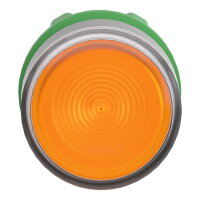 ORANŽ Ovládací hlavice stiskací prosvětlená lícující ŠE SCHNEIDER ZB5AW353SC0