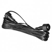 Prodlužovací kabel pro Klasik LED spojovací řetězy,černý,10m