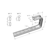 Nosník NZMC 300 ''SZ'' pro žlab 250-300/50, 250-300/100 ARKYS ARK-225230