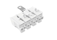 Svorkovnice SLK 3/4 E-SCHR (N-E-1-2) pro svítidla PC bílá Eleman 1000414