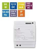 Napájecí zdroj 90W, DC12V/7,1A, IP20, na DIN lištu MCLED ML-732.080.11.0