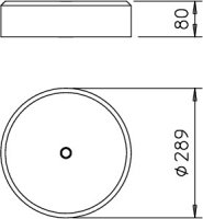 OBO F-FIX-S10 Podstavec, pro FangFix, 10kg, beton, BET