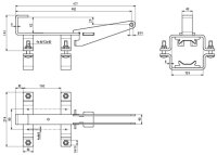 Vodicí ližiny FeZn pro Wacker EH / BH / BHF DEHN 600035