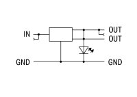 Převodník DC/DC vstupní napětí 12 V DC Výstupní napětí 12 V DC WAGO 859-806