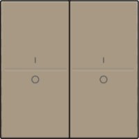 BUS/RF kolébka 2x1/2 IO-BRONZE NIKO 123-00008