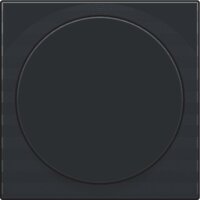 Kryt otočného stmívače LED, CFLi -BAKELITE PIANO BLACK NIKO 200-31003