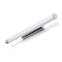 RIVIER LED 89 nástěnná chrom/čirý akryl 230V LED 18W 3000K RENDL R14490