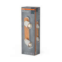 LED SPOT WOOD LINE 2XGU10 WT OSRAM