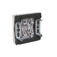 Kryt spínače ABB LEVIT trojnásobného, bílá/ledová bílá 3559H-A00666 01