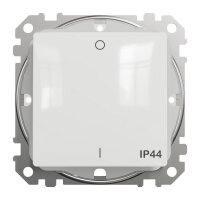 Sedna D/E Spínač dvojpólový řazení 2 IP44, Bílá SCHNEIDER SDD211102
