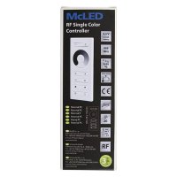 RF ovladač - řízení jasu, bílý, 1 zóna MCLED ML-910.509.22.0