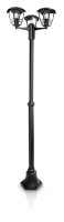 Sloupkové svítidlo Creek černá 3x60W 230V PHILIPS 153853016