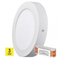 Set: LED PANEL PŘ.KR 12W IP20 WW B+triak