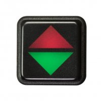 Indikační signálka US-09 G/G 230AC d30mm zelená/zelená ELECO 895582