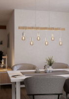 Závěsné svítidlo TOWNSHEND E27 bílá/devo 6X60W IP20 EGLO 43705