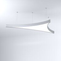 LED Svítidlo MI-SAIL-AL, 69W, 3000K, bez trafa, 24VDC, IP20, černá, 3000K