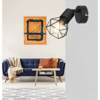 Nástěnné svítidlo XARA I černá 1xE14, max. 40W 230V GLOBO 54802S-1