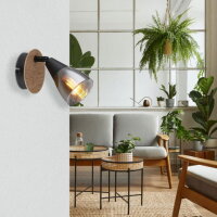 Nástěnné svítidlo MUBBY černá 1xE14,max. 25W 230V GLOBO 54311-1