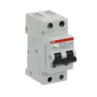 ABB DS201 M C20 F30 kombinace jistič/chránič 2P (1P+N) 20A 30mA C 10kA F