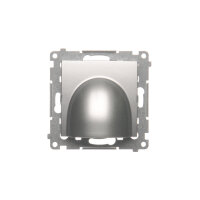 Svorkovnice s krytem pro pohyblivý přívod, stříbrná matná metalizované