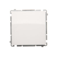 Ovládač rozpínací, řazení 1/0, bez piktogramu (moduł) 10AX, 250V~, bílá