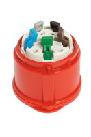 Vestavná zásuvka 4x16A/IP67, úhlová, Quick Connect TP ELECTRIC 416-6-ZS-Q-G